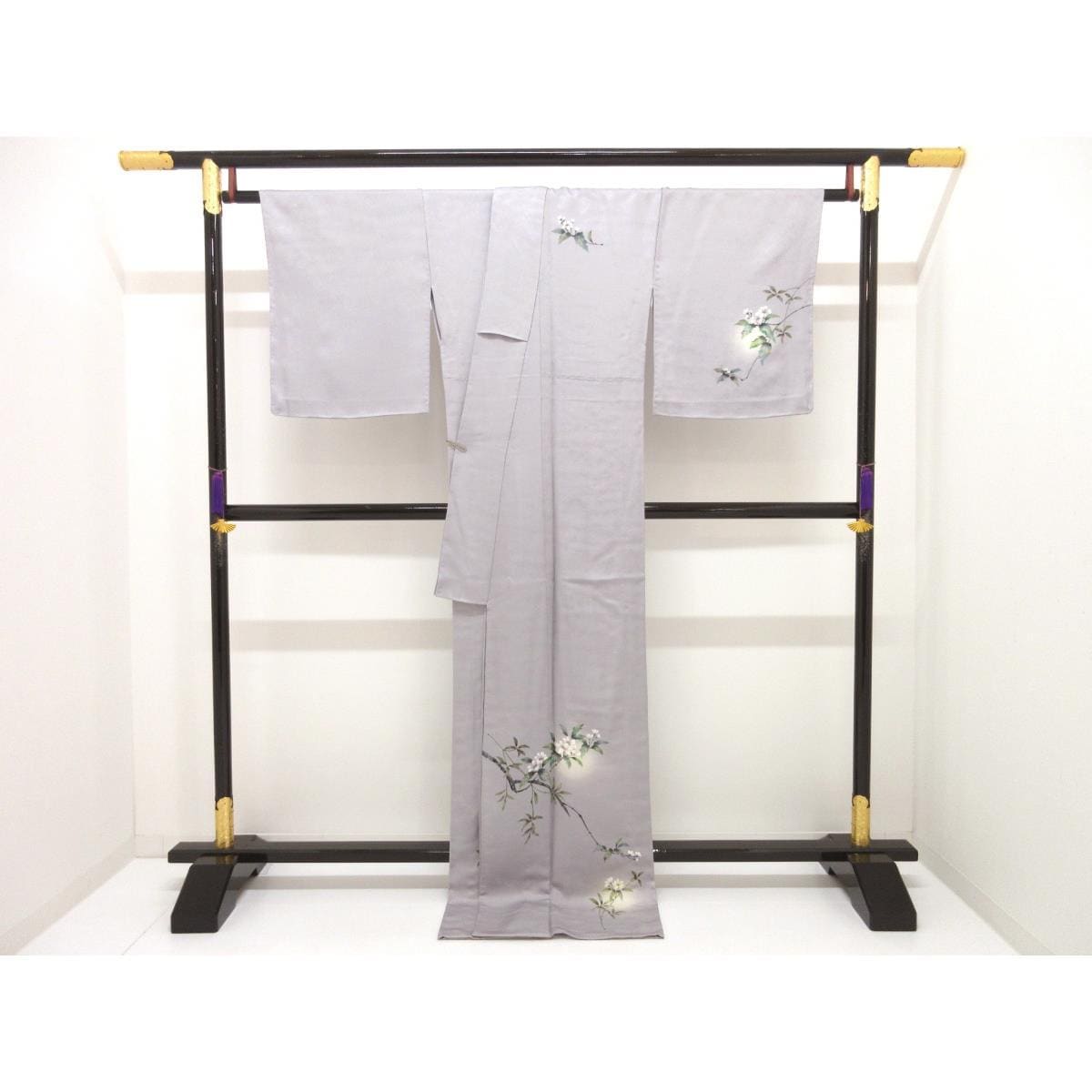 【未使用品】単衣　訪問着　友禅加工