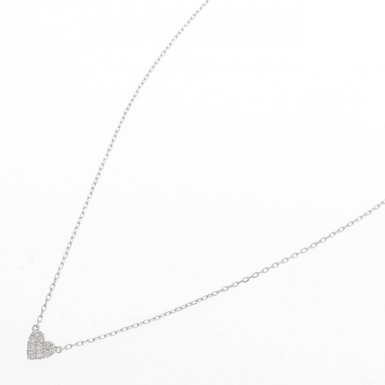 アーカー ハートパヴェ ネックレス 0.05CT