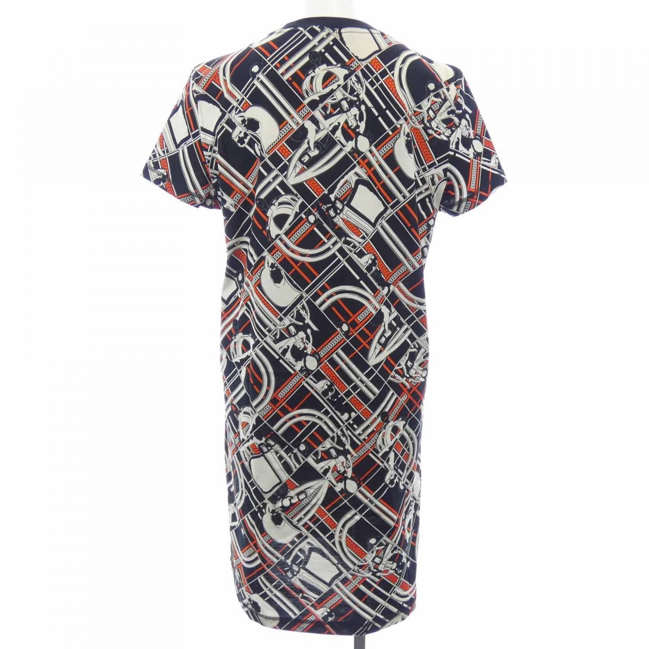 エルメス HERMES TARTAN ET CHAINES MILANO 3H4511DX カットワンピース