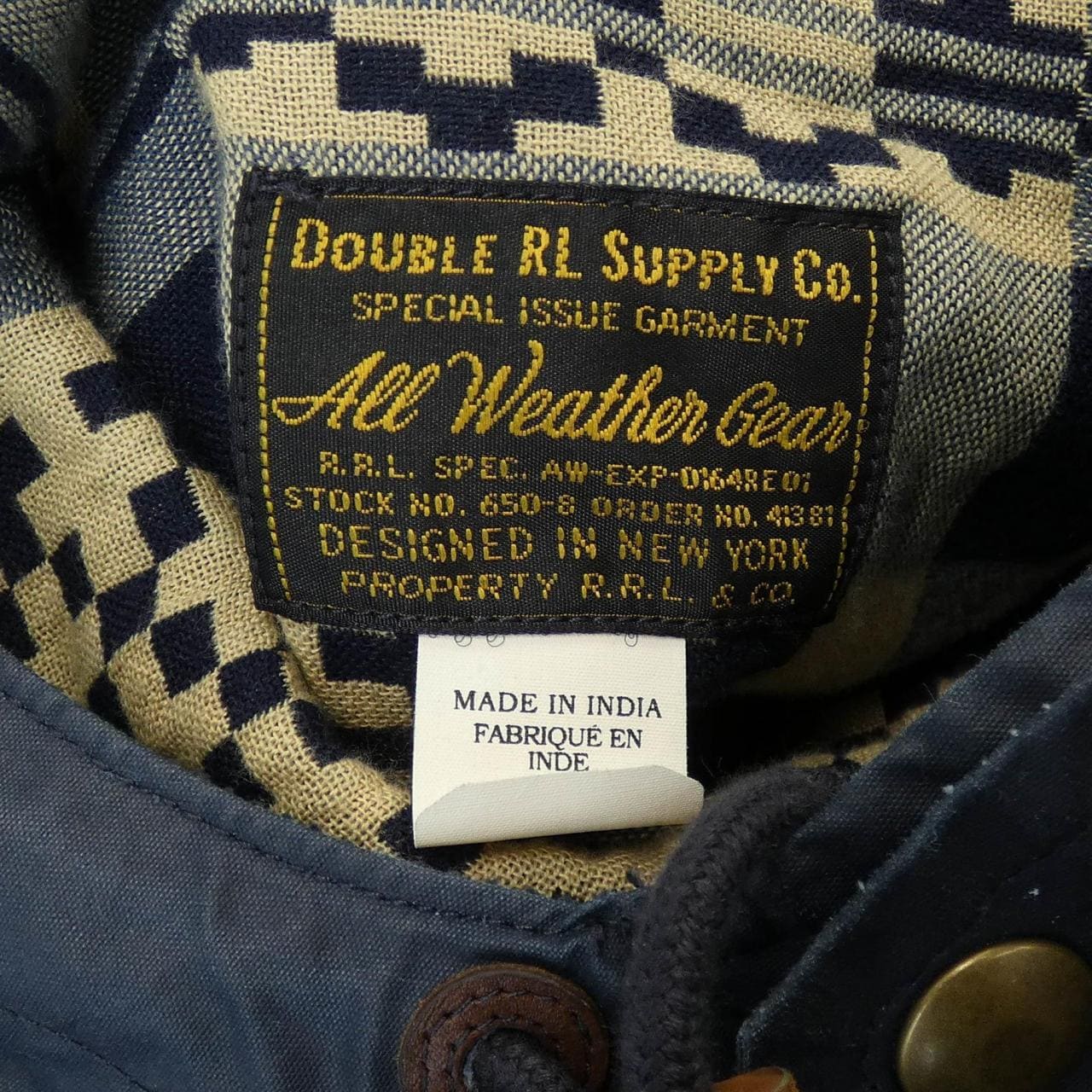 ダブルアールエル RRL 782943876001 ジャケット