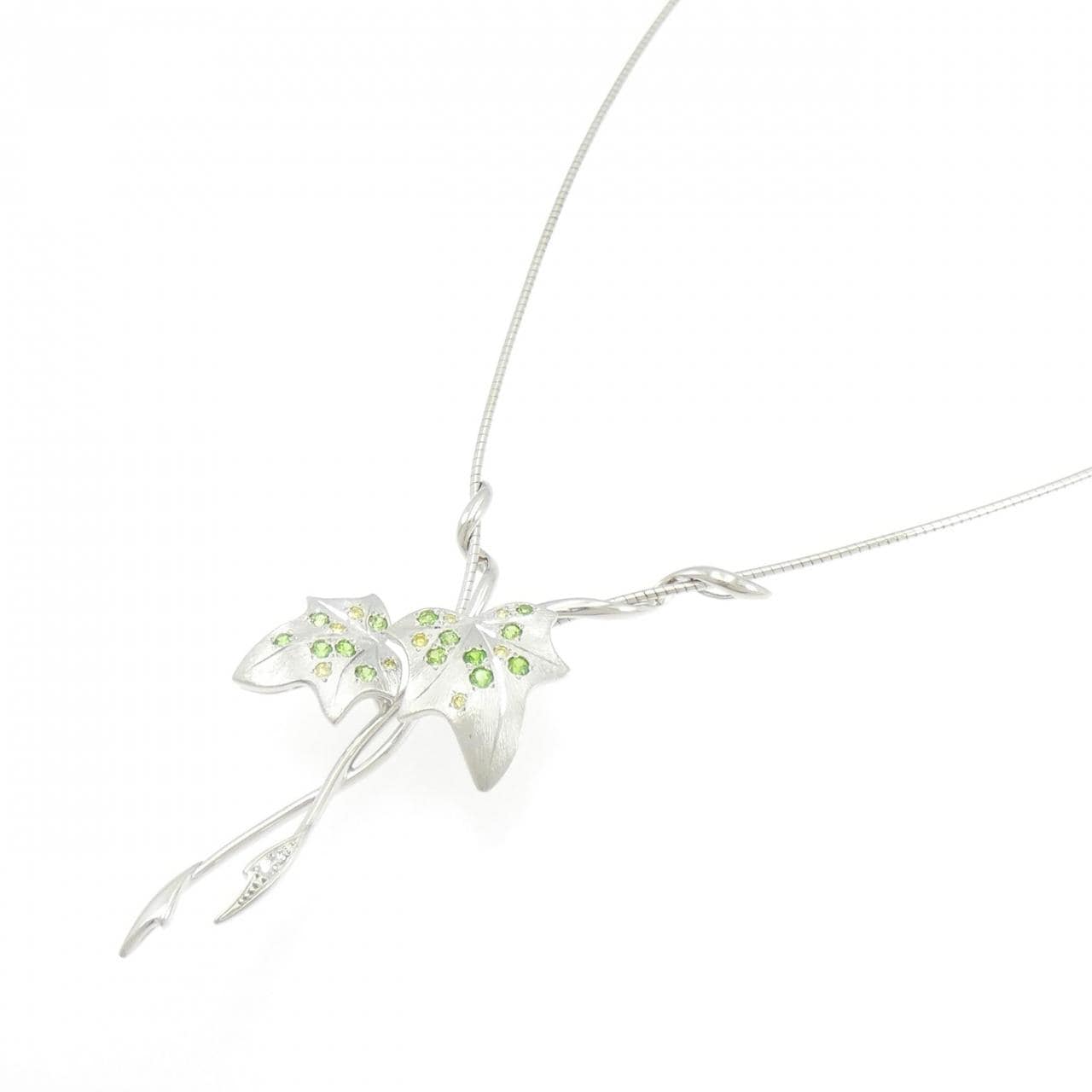 ミキモト デマントイドガーネット ネックレス 0.63CT