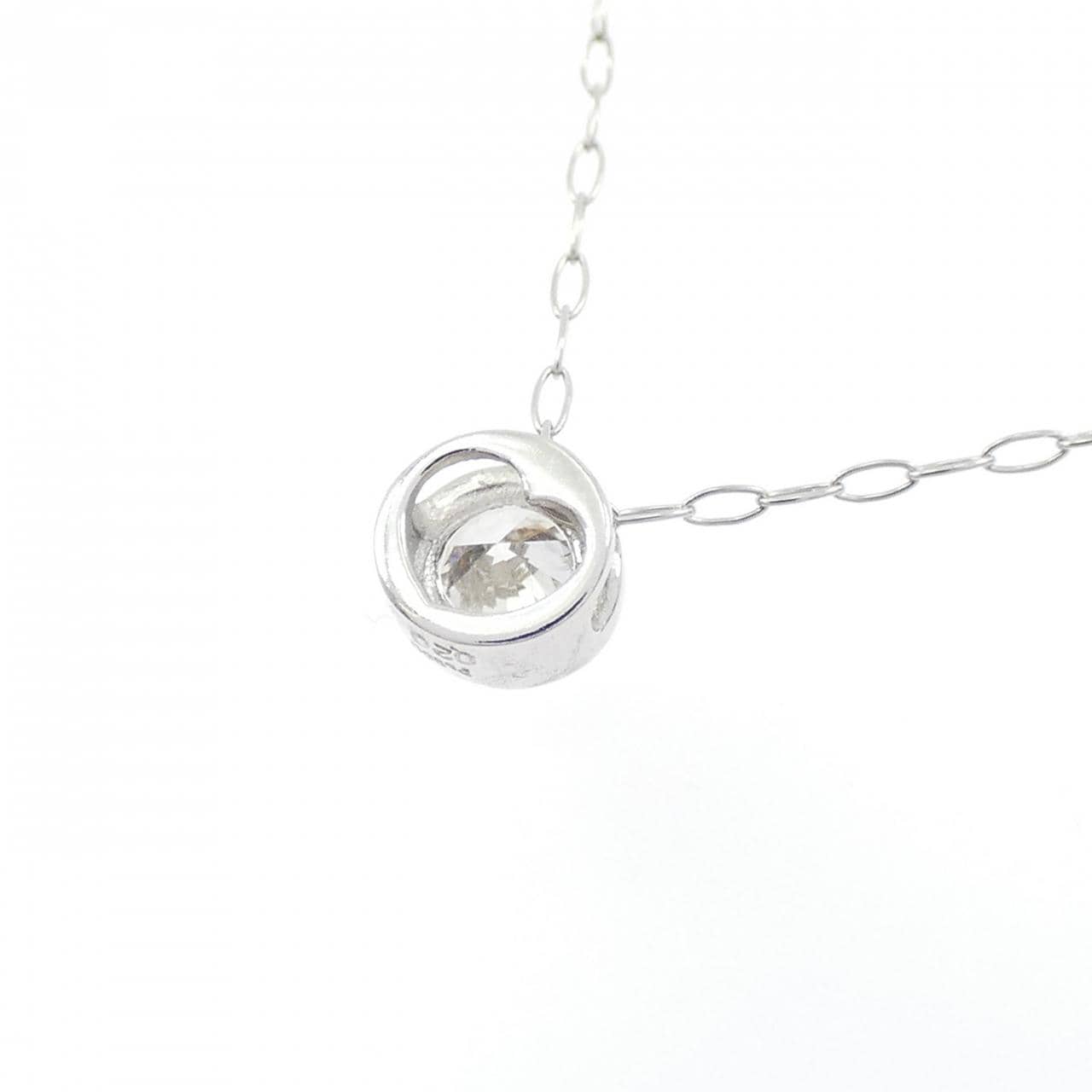 PT900/PT850 ダイヤモンド ネックレス 0.20CT