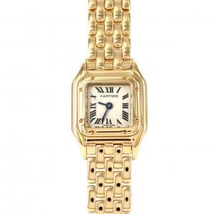 カルティエ ミニパンテール YG W25034B9 YG クォーツ