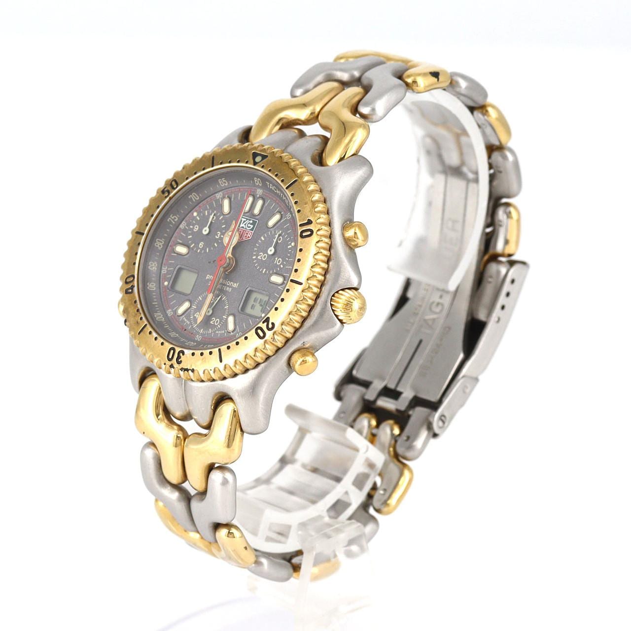 【ノーメンテナンス還元価格】タグ･ホイヤー セルクロノグラフ コンビ CG1122.BB0424 SSxGP クォーツ