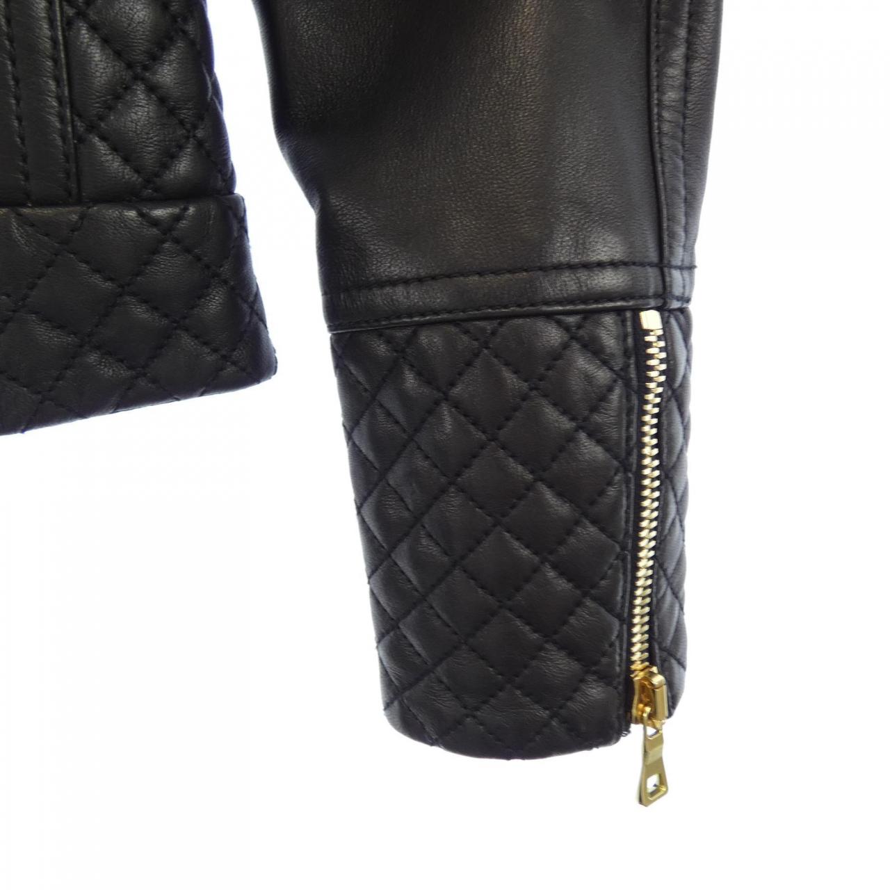 バルマン BALMAIN レザーライダースジャケット