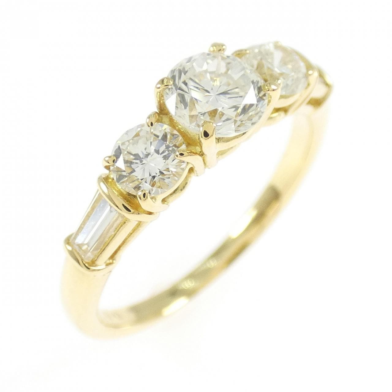 K18YG ダイヤモンド リング 1.00CT