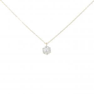 K18YG ダイヤモンド ネックレス 0.369CT