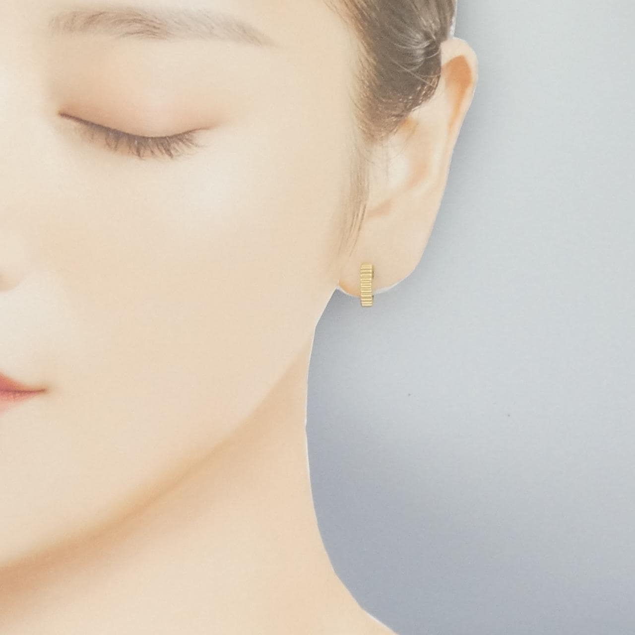 ブシュロン キャトル グログラン ピアス 片耳