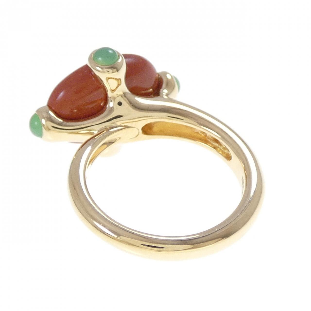 ブシュロン フロッグ リング