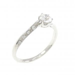 PT950 ダイヤモンド リング 0.249CT G VVS2 3EXT H&C