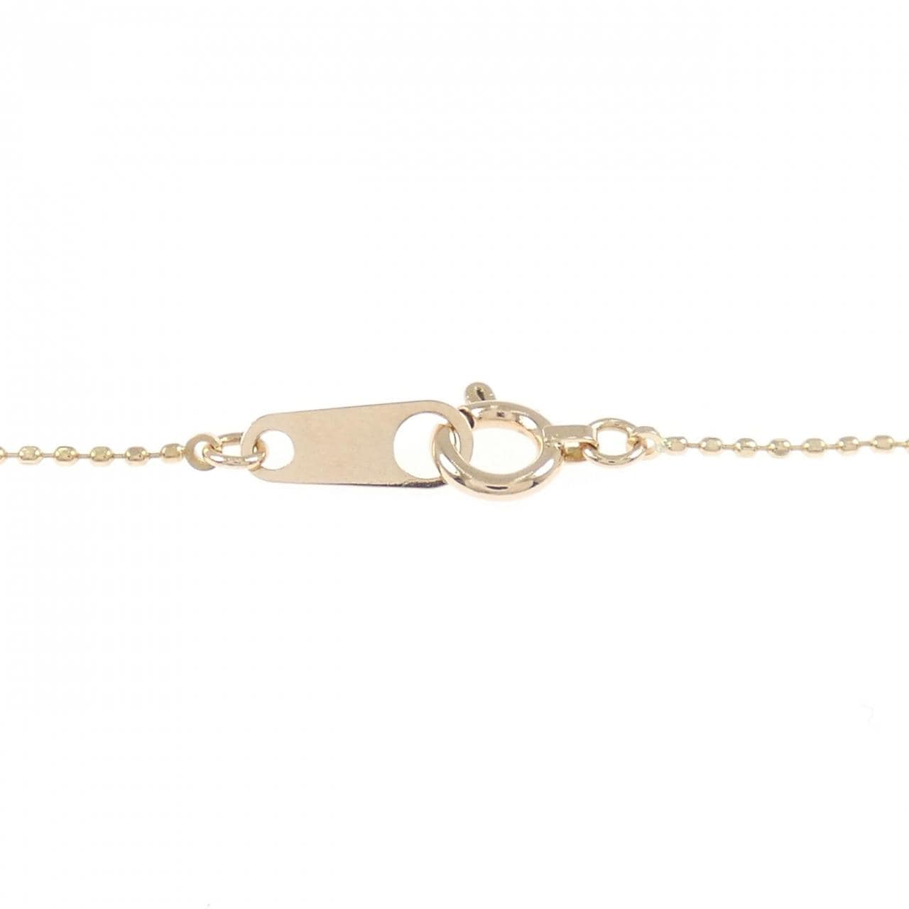 K18PG ダイヤモンド ネックレス 0.18CT