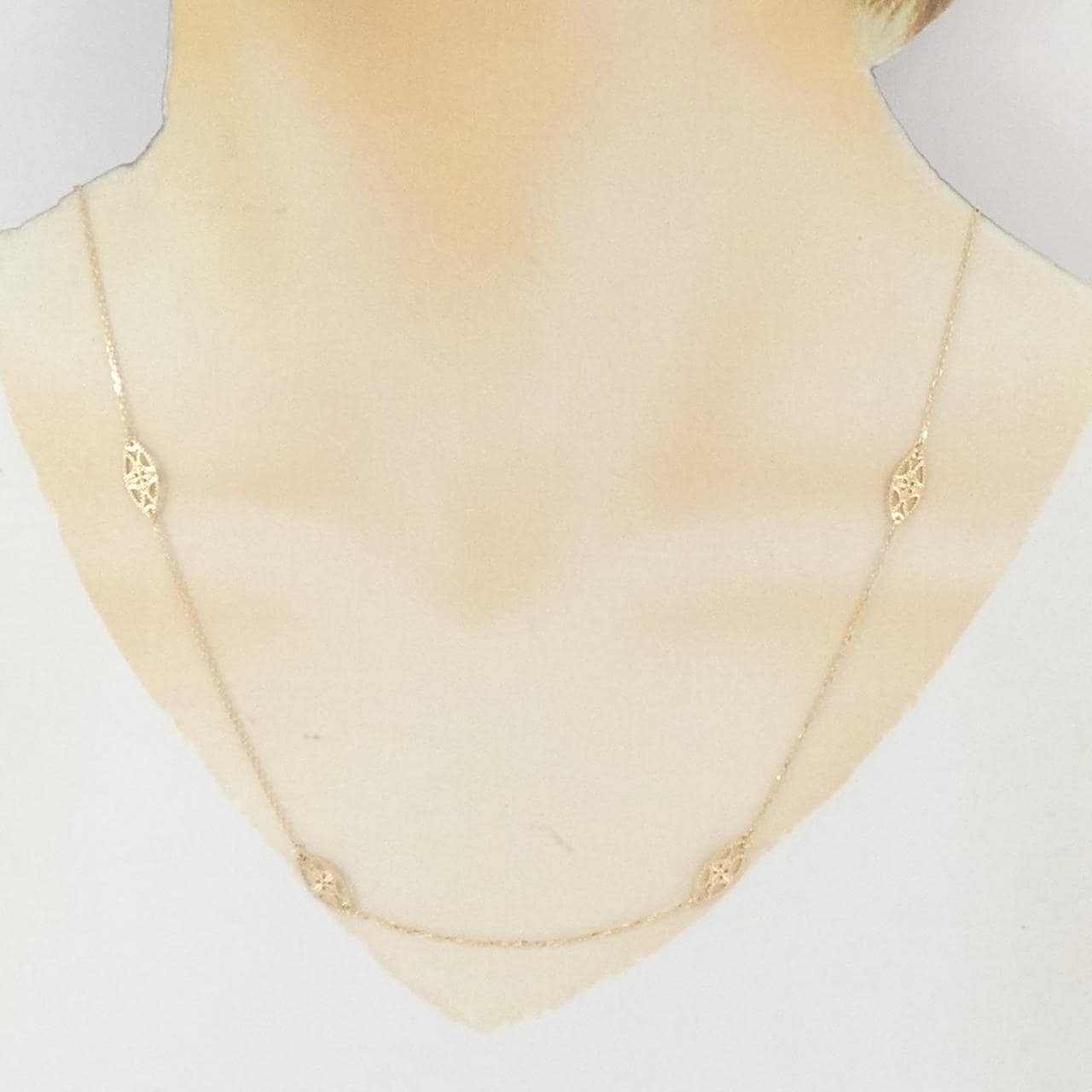 アガット K10YG ネックレス