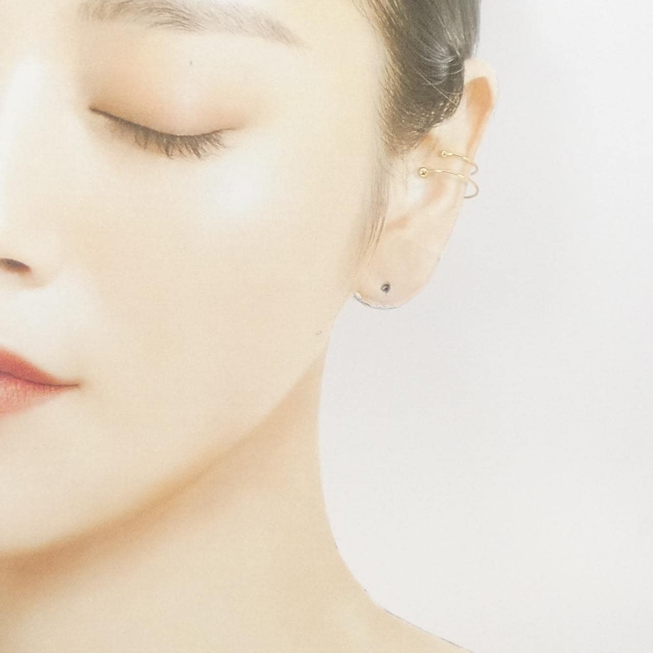 K18YG イヤーカフ 片耳