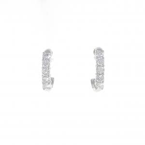 PT900 ダイヤモンド ピアス 0.56CT