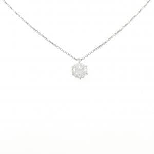 【リメイク】PT900/PT850 ダイヤモンド ネックレス 1.060CT E I1 Good