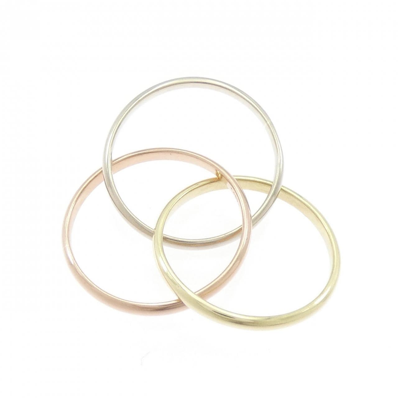 585スリーカラー リング