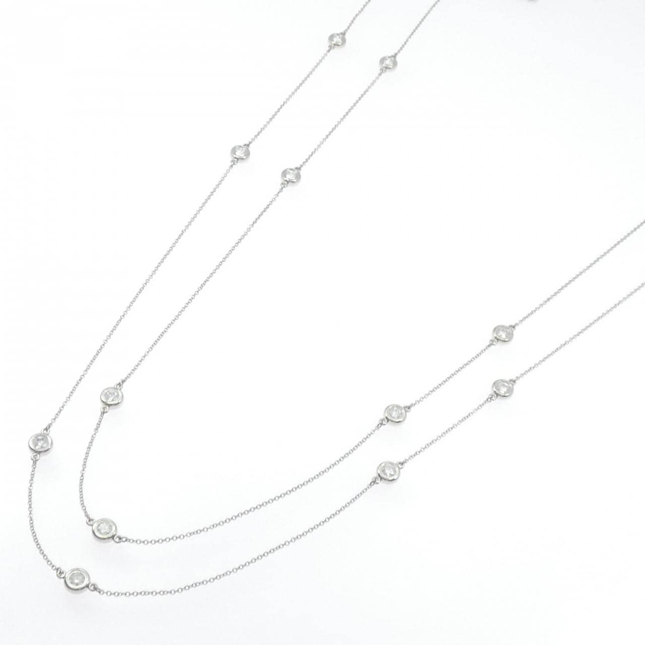 ティファニー バイザヤード ネックレス 3.71CT