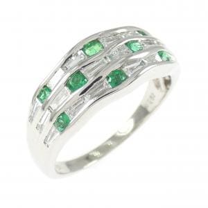 PT900 エメラルド リング 0.38CT