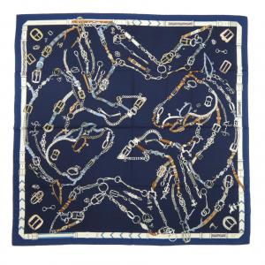 エルメス HERMES LES CHEVAUX DECHAINES H244096S カレジェアン140 ショール