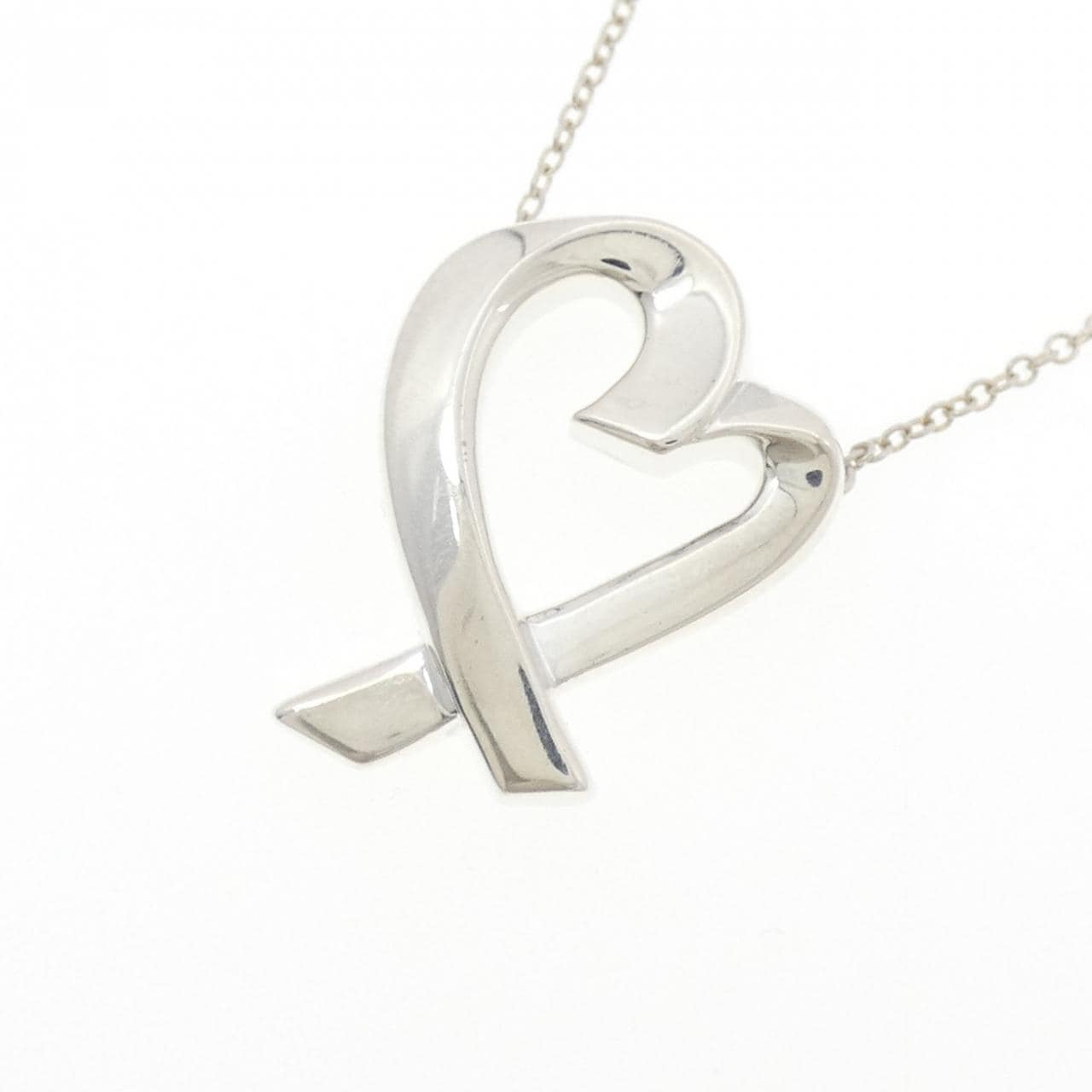 ティファニー ラビングハート ネックレス