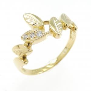 K18YG ダイヤモンド リング 0.03CT