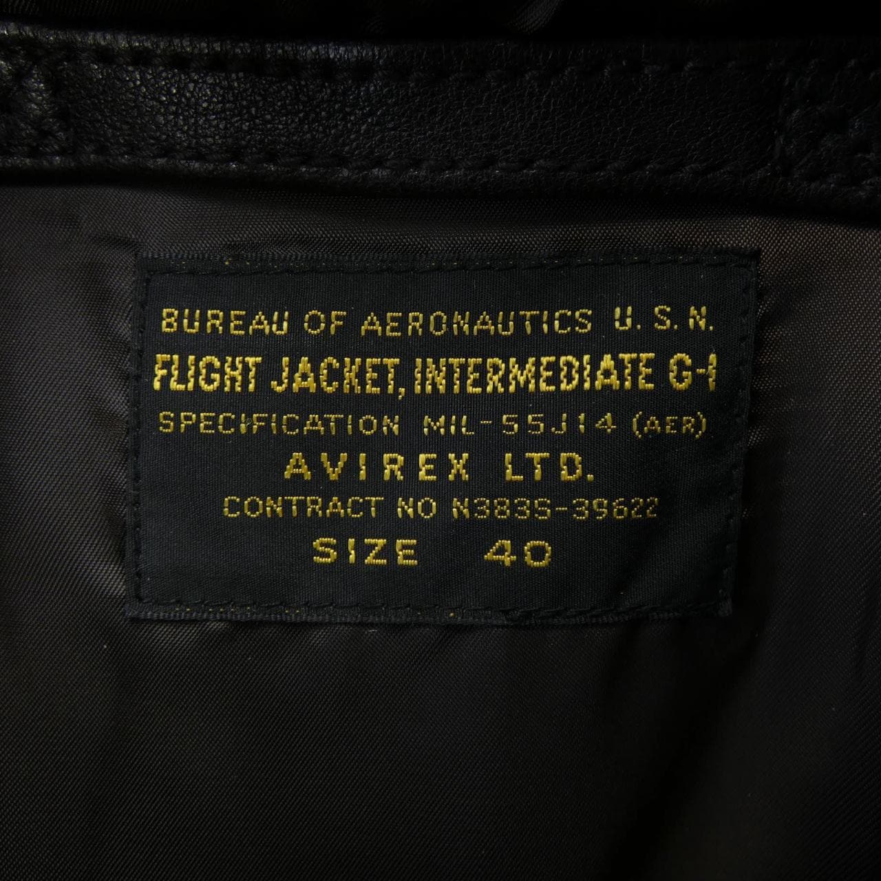 アヴィレックス AVIREX 783-2950002 レザージャケット