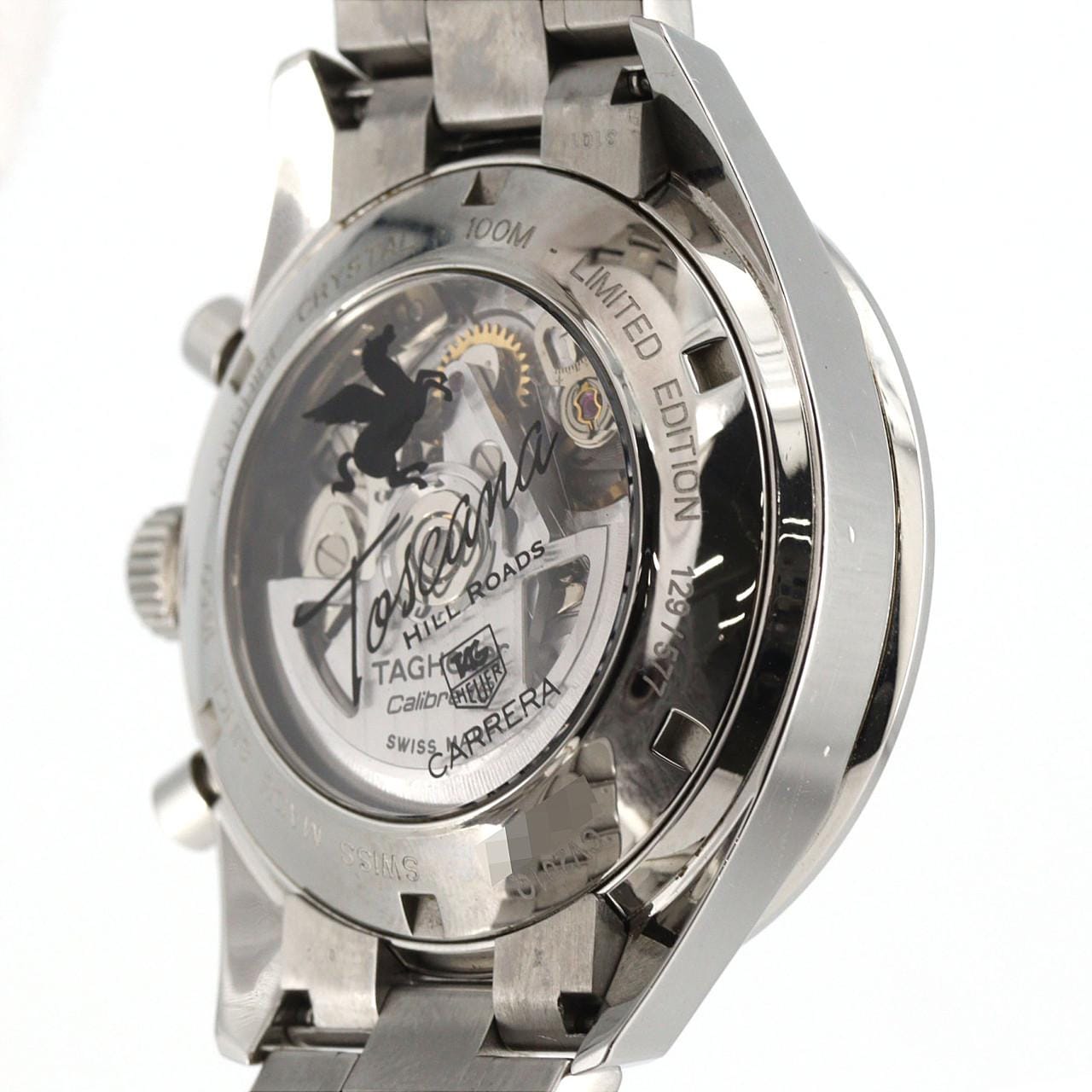 【ノーメンテナンス特価】タグ･ホイヤー カレラタキメータークロノ･トスカーナヒルロード LTD CV201Q.BA0794 SS 自動巻