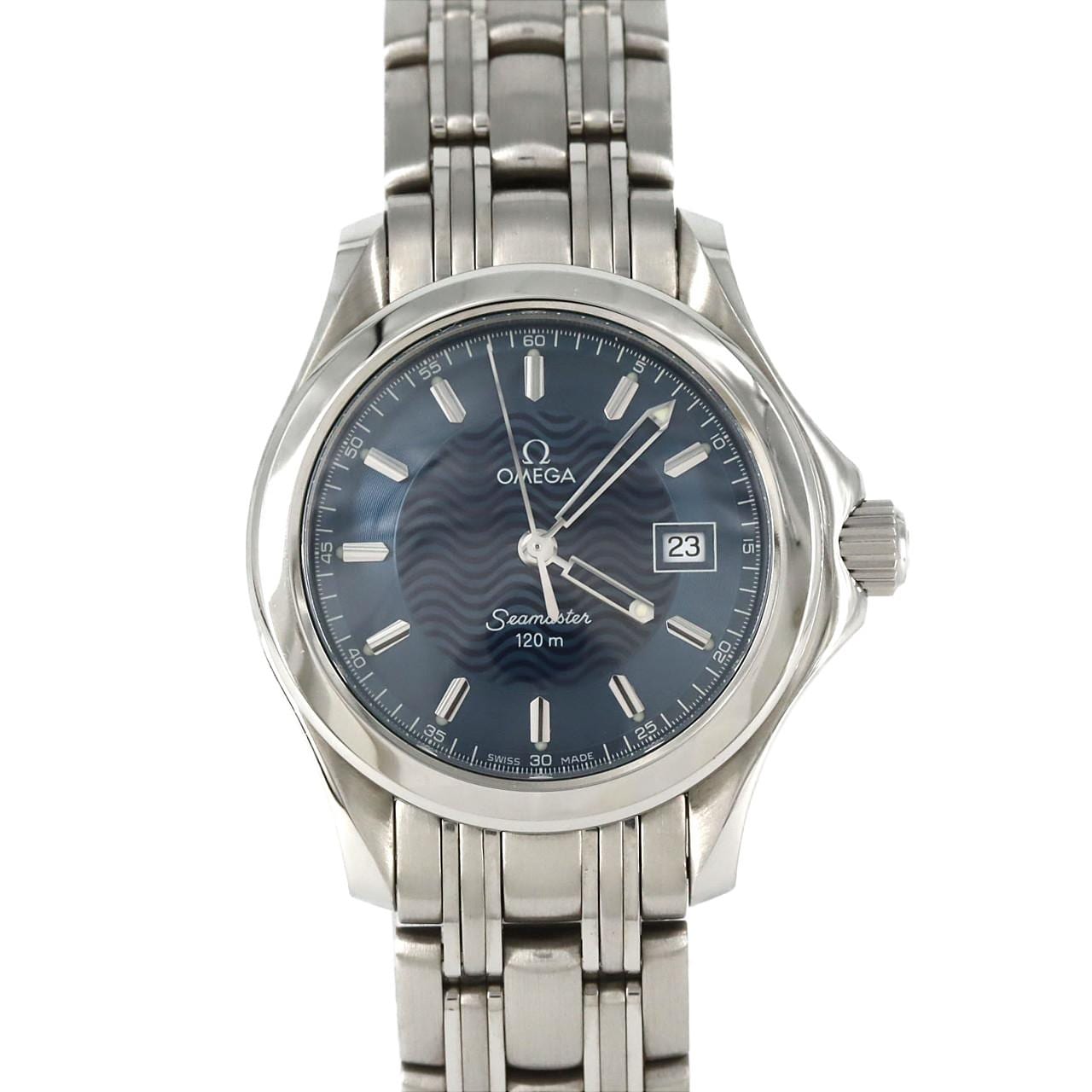 オメガ シーマスター120 2571.81 SS クォーツ