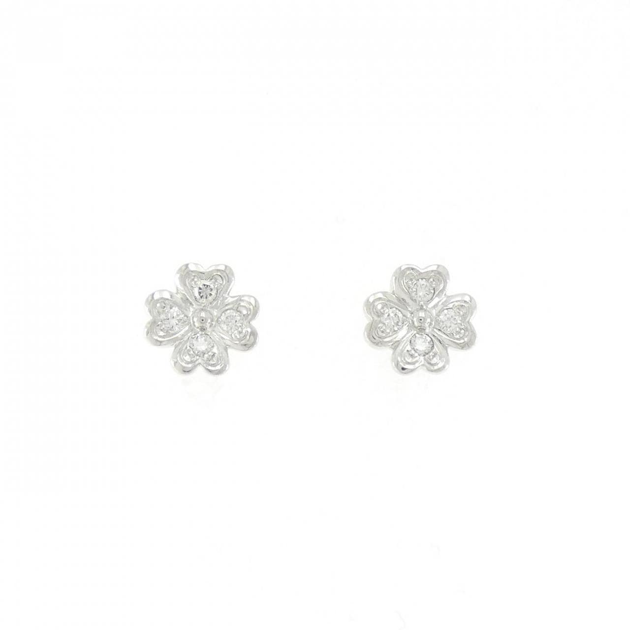 ミキモト ダイヤモンド ピアス 0.08CT