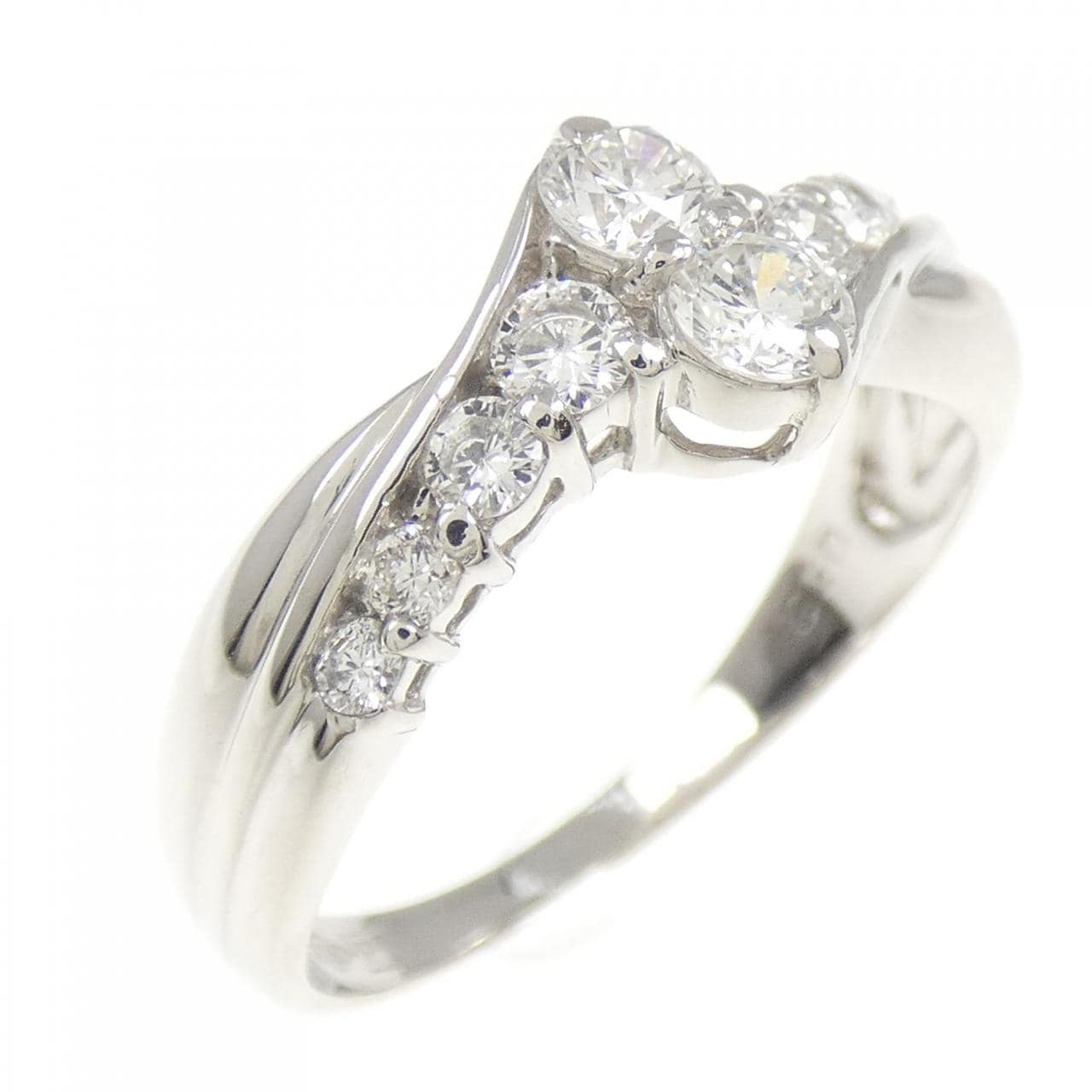 PT1000 ダイヤモンド リング 0.53CT