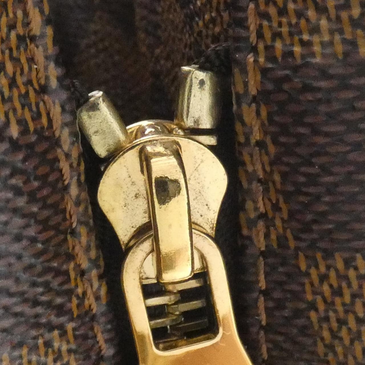 ルイヴィトン ダミエ カバ リヴィントン N41108 ショルダーバッグ