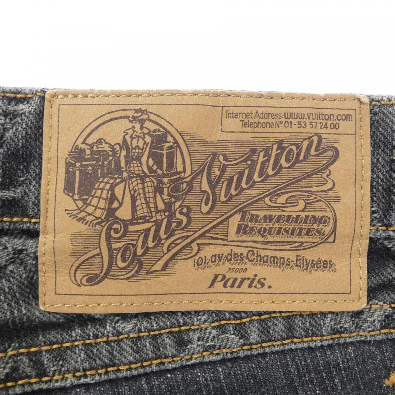 [vintage] LOUIS VUITTON VUITTON 牛仔裤
