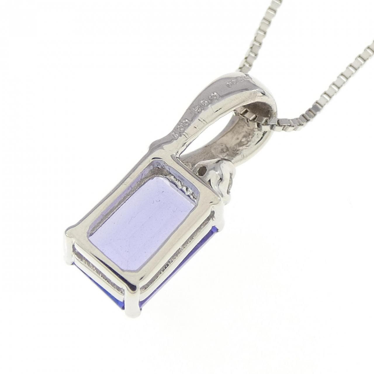 【リメイク】PT タンザナイト ネックレス 0.92CT