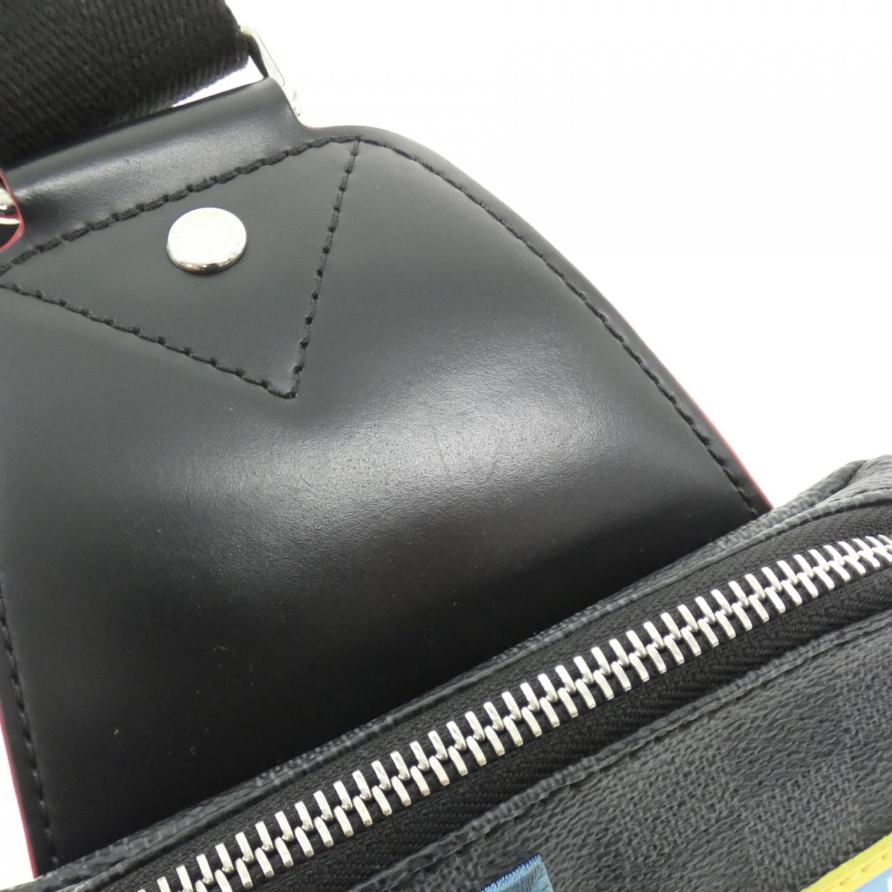 LOUIS VUITTON Damier Graphite Alps Avenue Sling Bag N44055 Shoulder Bag
