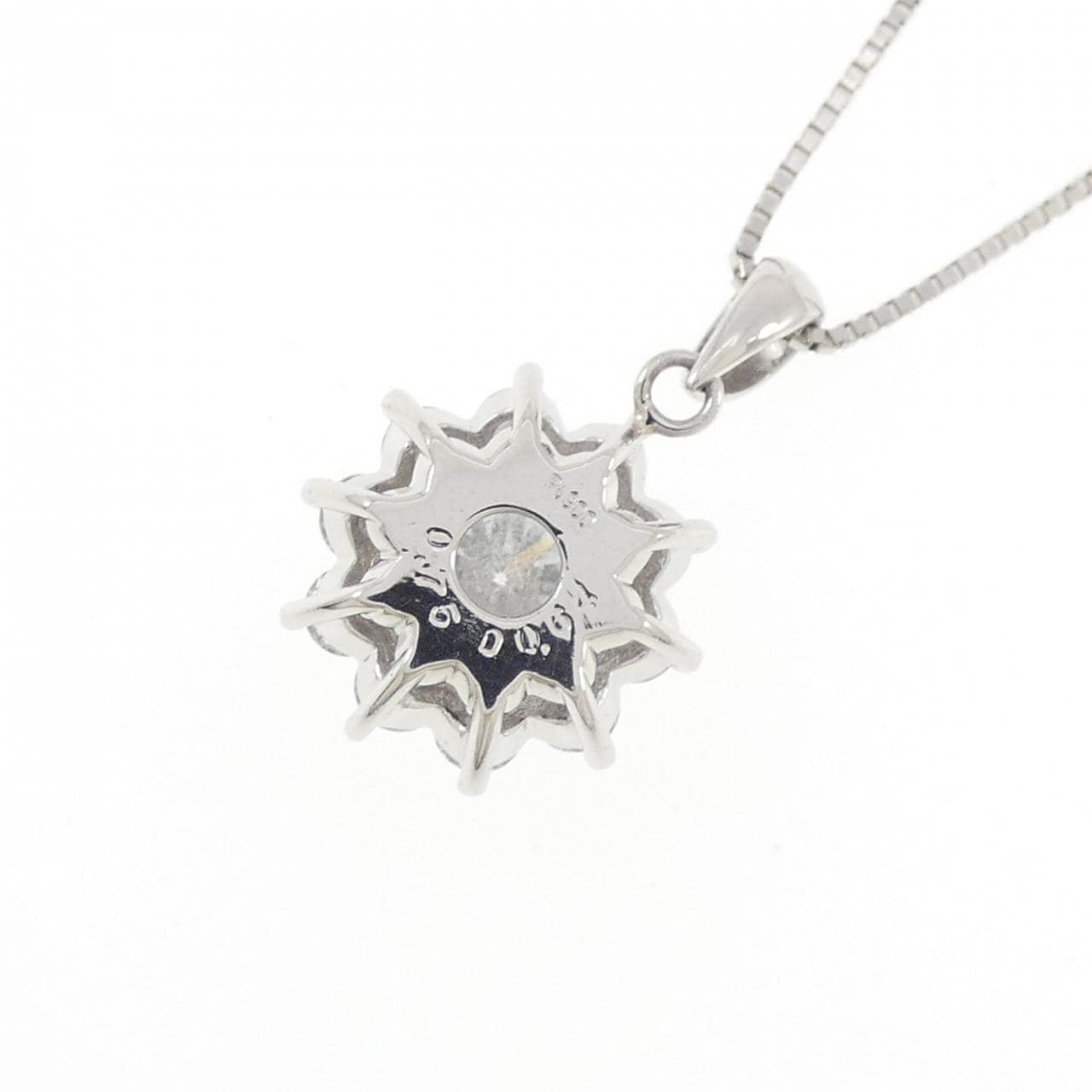 PT900/PT850 ダイヤモンド ネックレス 0.64CT