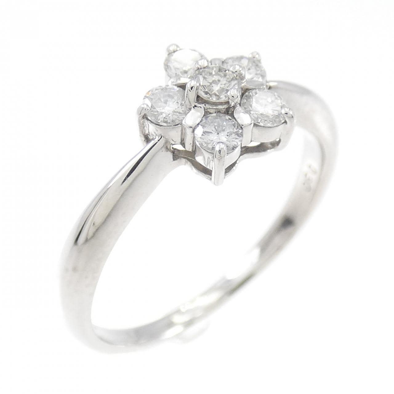 PT フラワー ダイヤモンド リング 0.30CT