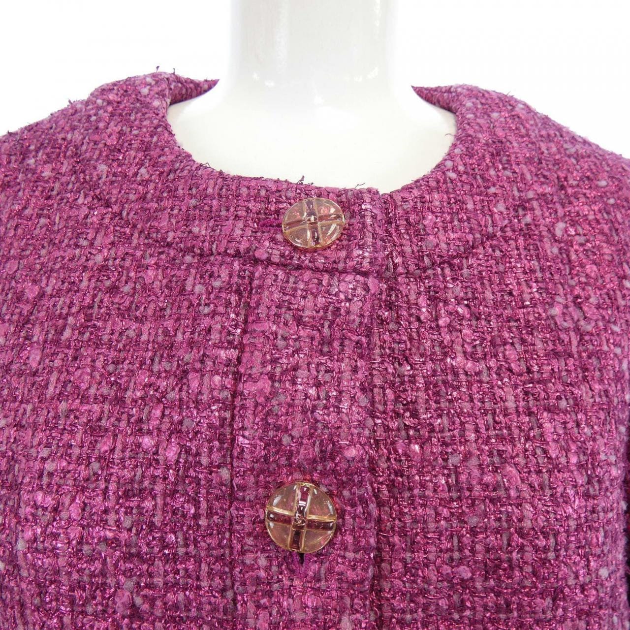 CHANEL P74768V66364 Collarless Jacket