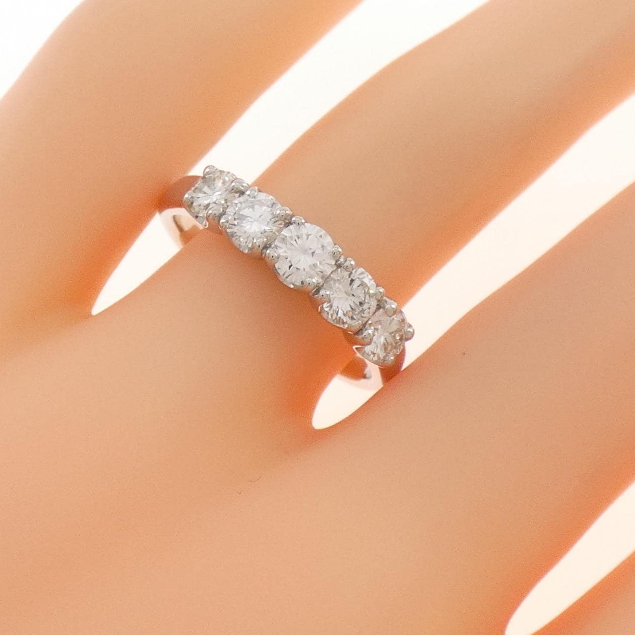 PT900 ダイヤモンド リング 1.01CT