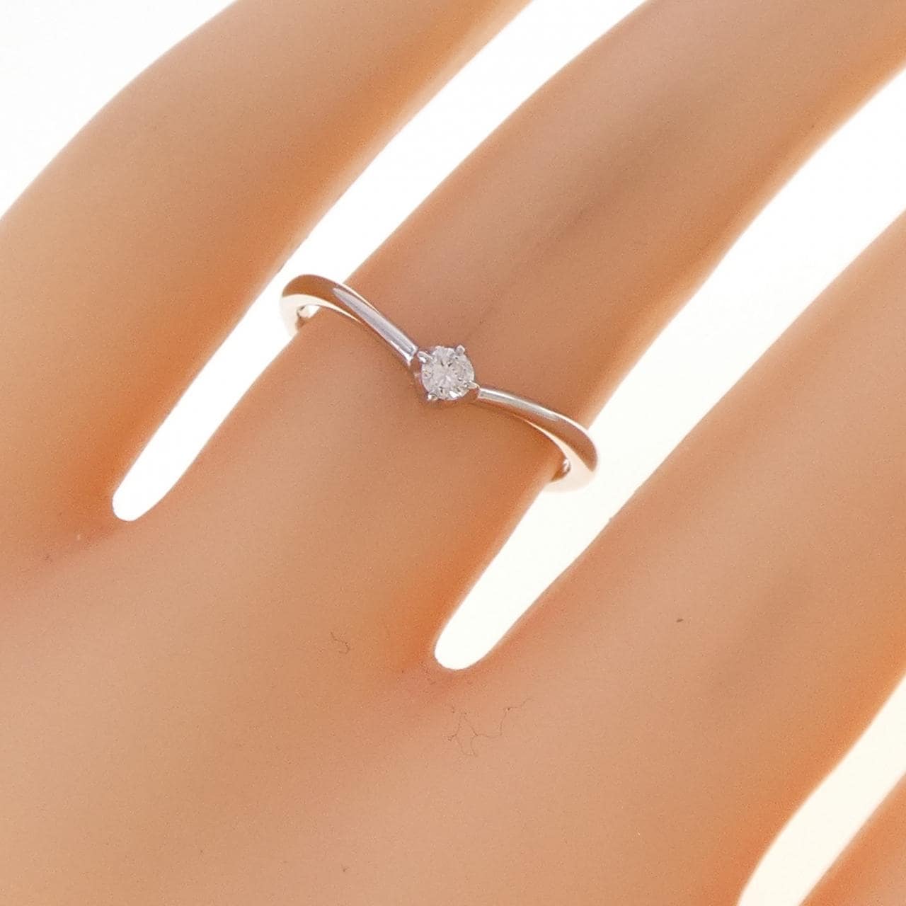PT900 ダイヤモンド リング 0.07CT