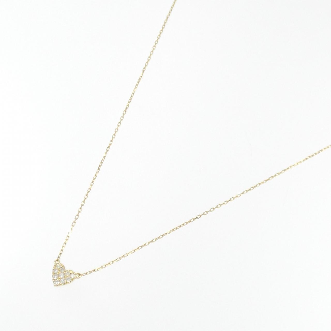 アーカー ハートパヴェ ネックレス 0.05CT
