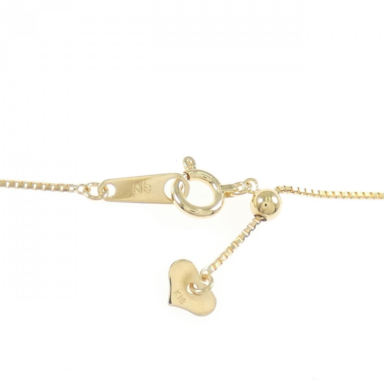 K18YG ダイヤモンド ネックレス 0.05CT