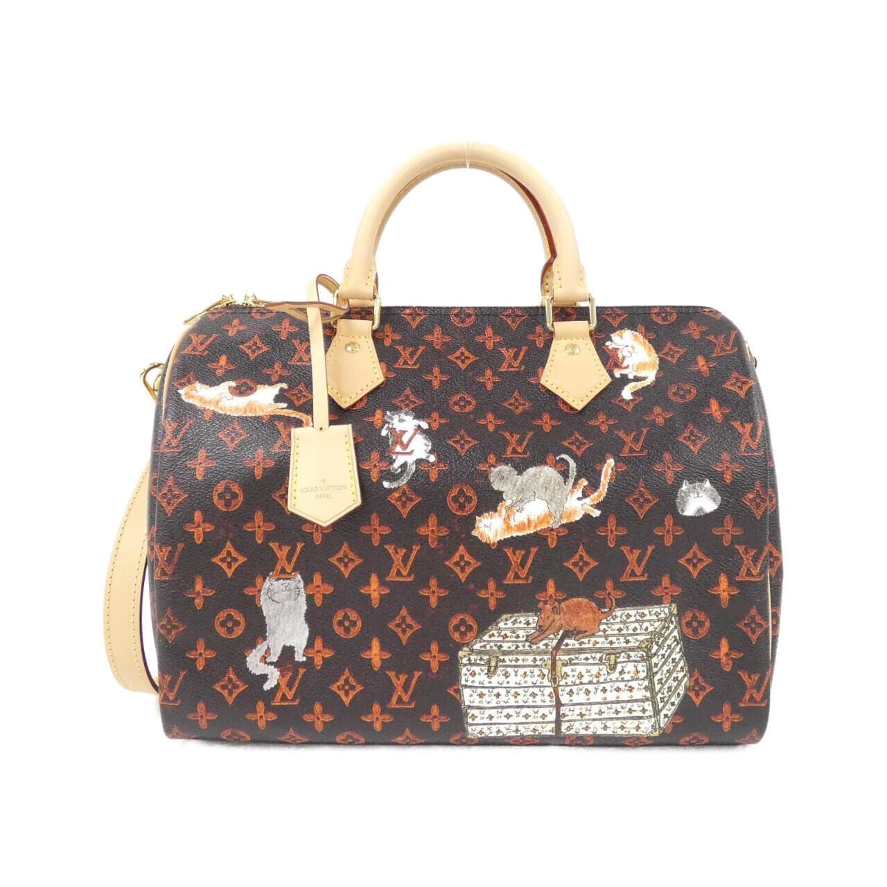 ルイヴィトン キャットグラム スピーディ バンドリエール 30cm M44401 ボストンバッグ