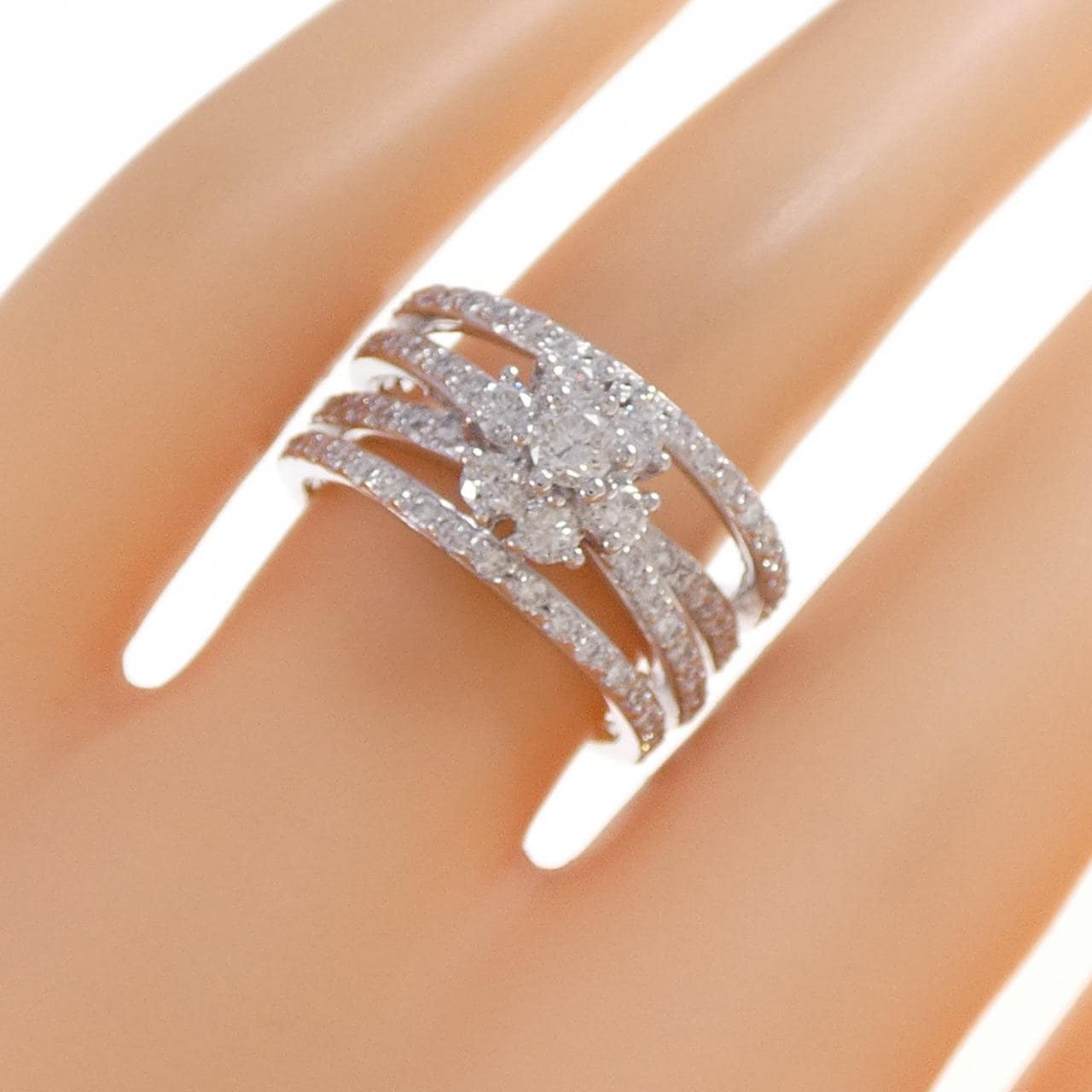 ポンテヴェキオ ダイヤモンド リング 1.64CT