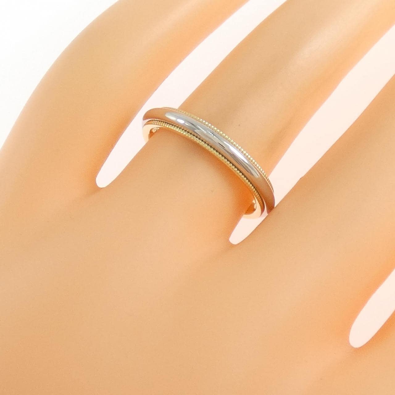 ティファニー ミルグレイン リング