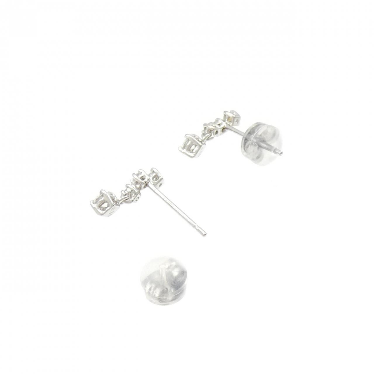 PT900 Diamond Earrings 0.28CT