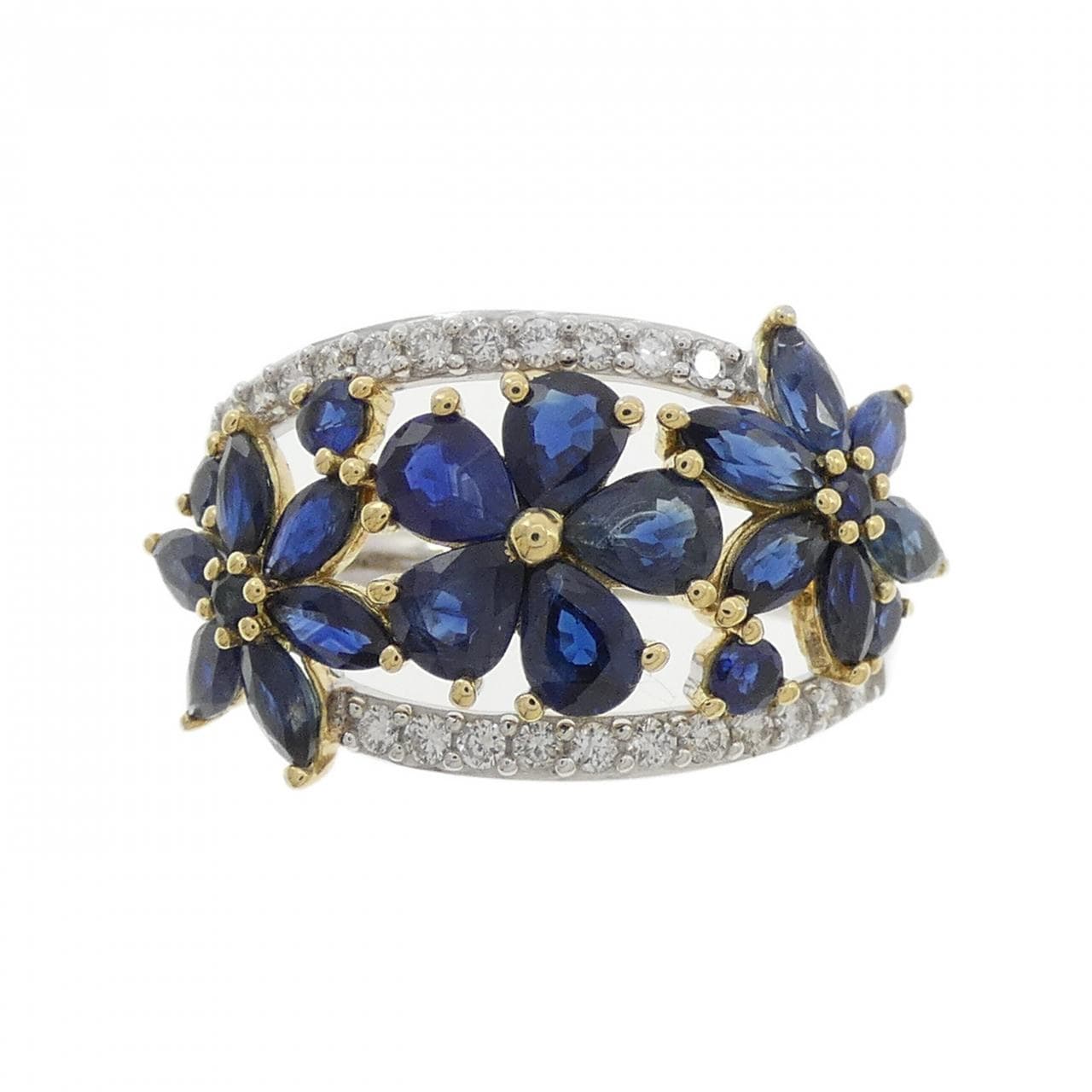 ジーエスティービー サファイヤ リング 2.00CT