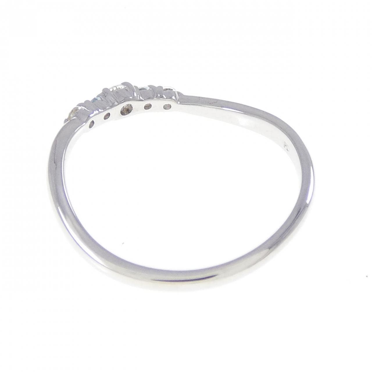 K10WG ホワイトトパーズ リング