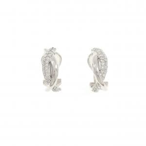 K18WG ダイヤモンド ピアス/イヤリング 0.50CT