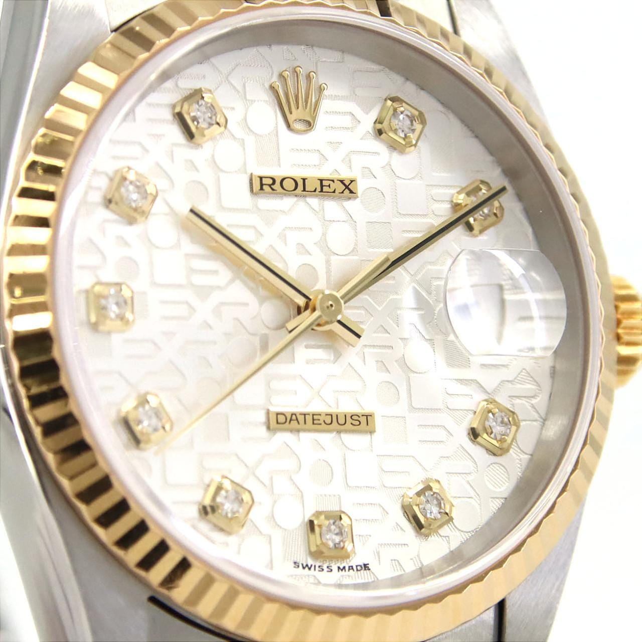 ロレックス デイトジャスト 16233G SSxYG 自動巻 Y番