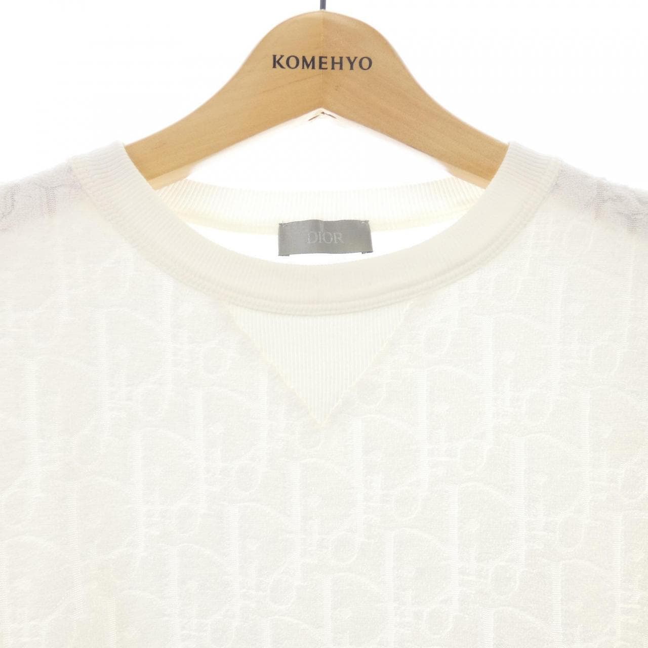 ディオール DIOR ディオールオブリークテリーコットンジャガード　OBLIQUE 113J692A0614 Tシャツ